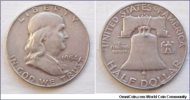 Franklin Silver Half Dollar