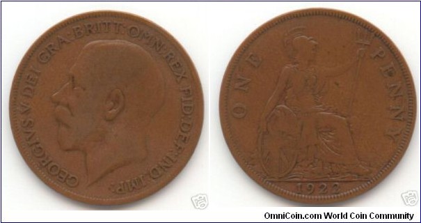 Penny 
with 1927 reverse