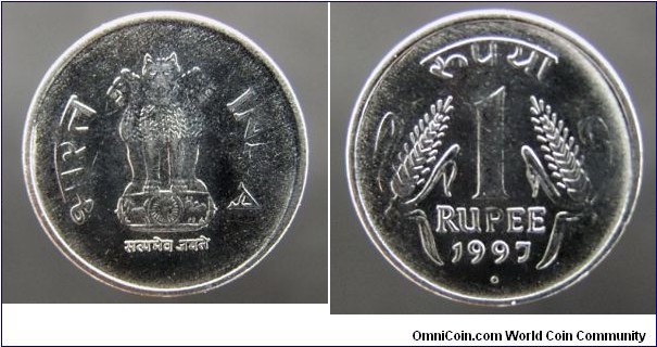 One Rupee.