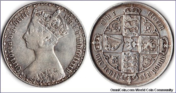 1885 silver florin