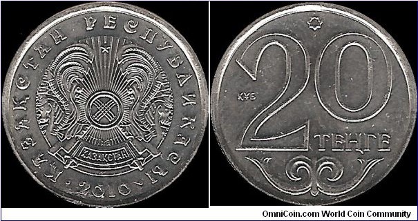 20 Tenge 2010