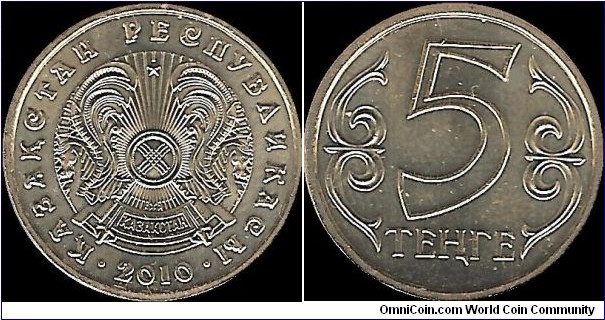 5 Tenge 2010