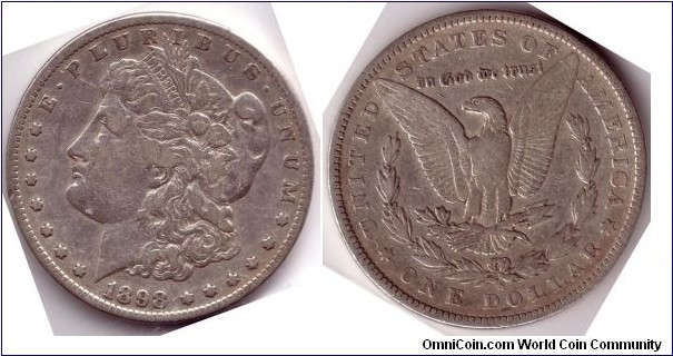 1898-S Morgan Dollar