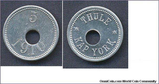 Greenland (Thule Kap York) hole off-cent