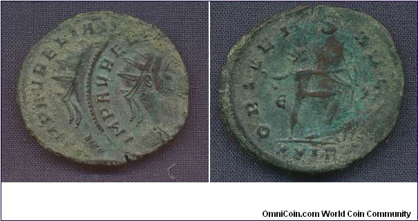 Roman Diocletian, (284-305)coppercoin, double strike obverse