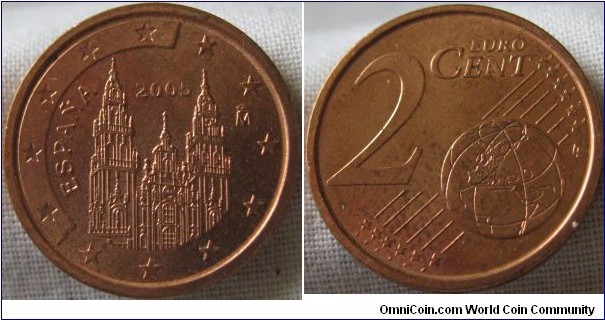 2 euro cent 2005 EF