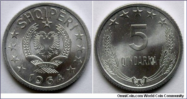 5 qindarka.
1964