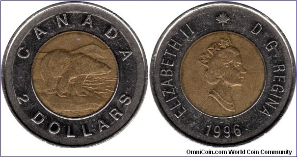 2 dollars 1996