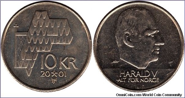 10 kroner 2001
