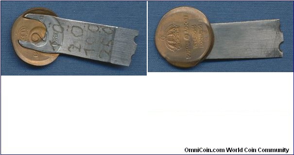 2 Ore bonded to a wrench, see page 14 in 