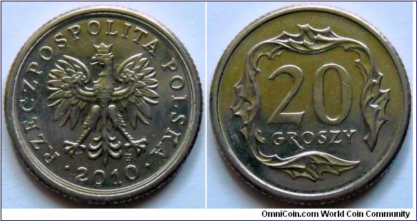 20 groszy.
2010