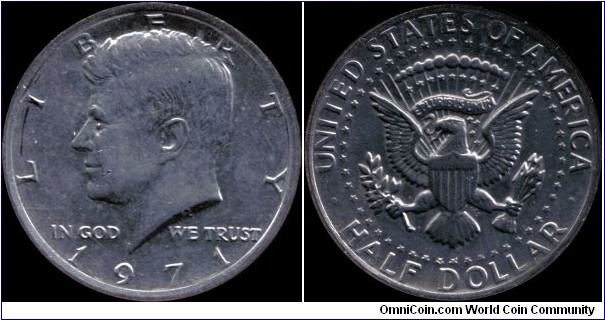 1971 Half Dollar