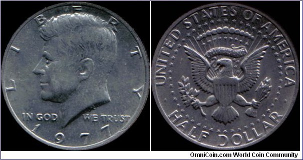 1977 Half Dollar