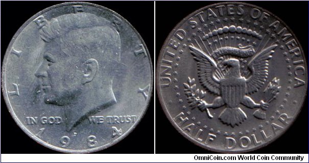 1984-P Half Dollar