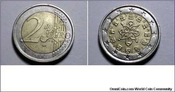 Portugal 2002 2 Euro KM# 747 