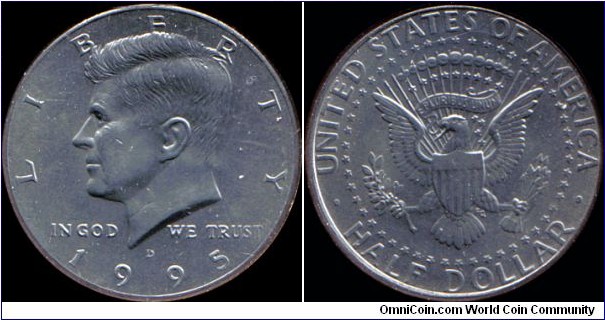 1995-D Half Dollar