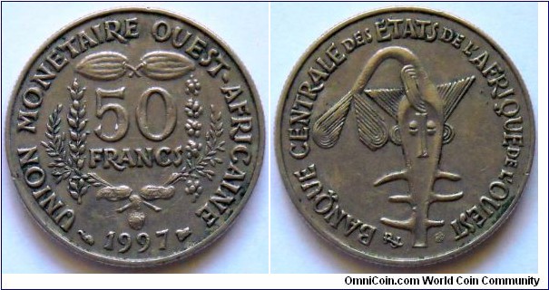 50 francs.
1997