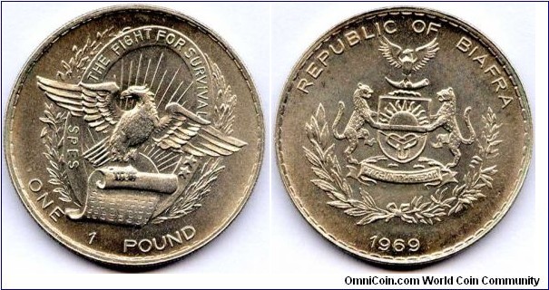 ONE POUND - BIAFRA
19.76g