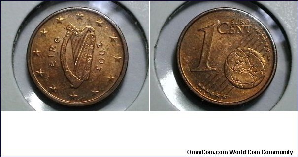 Ireland Republic 2003 1 Euro Cent KM# 32 
