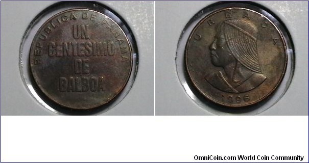 Panama 1996 1 Centesimo KM# 125 