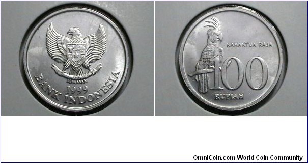Indonesia 1999 100 Rupiah KM# 61 