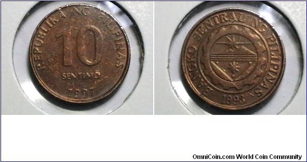 Philippines 1997 10 Awnimoa KM# 270 