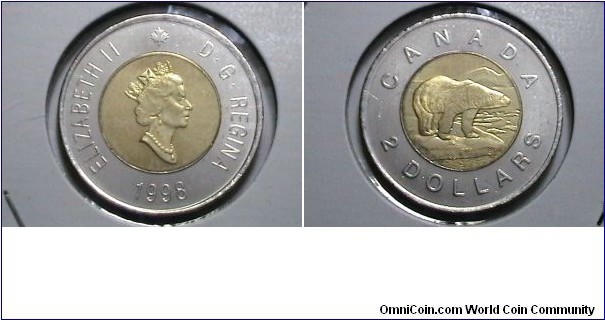 Canadian 1998 2 Dollar KP# 270 