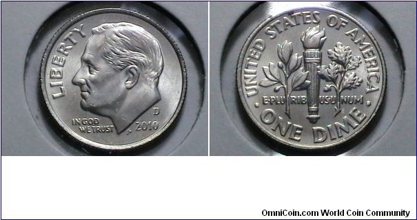 U.S. 2010-D 10 Cents 