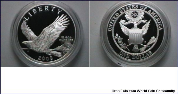 U.S. 2008-P Proof Blad Eagle comm. 