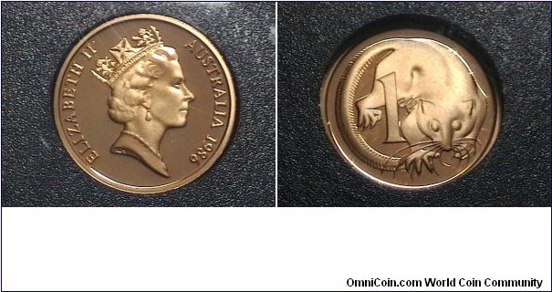 Australia Proof 1986 1 Cents  KM# 78 