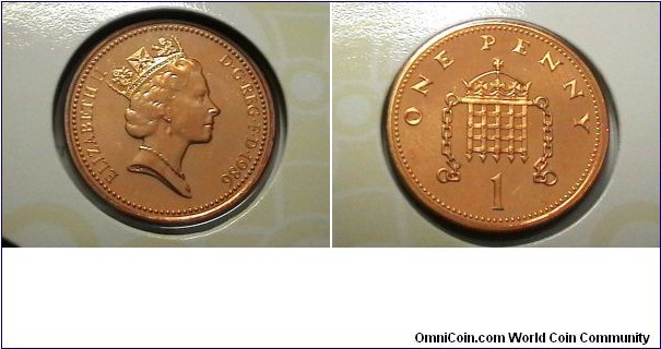 United Kingdom Unc. MS 1 Penny KM# 935 