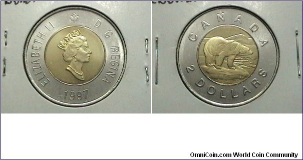 Canada 1997 2 Dollar  KM# 270 