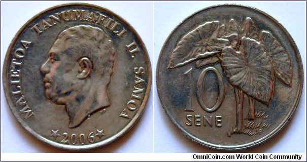 10 sene.
2006, Western Samoa