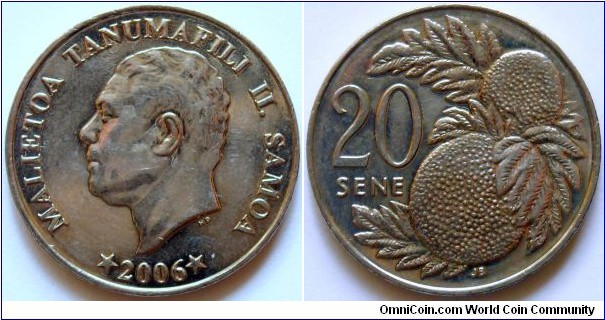 20 sene.
2006, Western Samoa