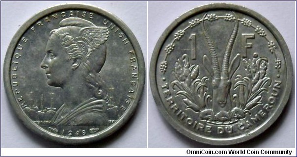 1 franc.
1948
