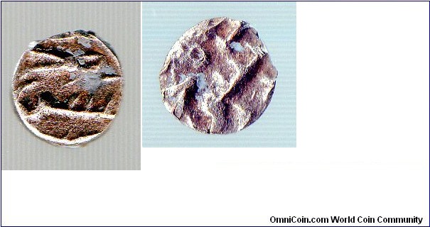 Ahmad Amir of Sind 
Circa 870-1030ad
Silver damma 
Multan mint 