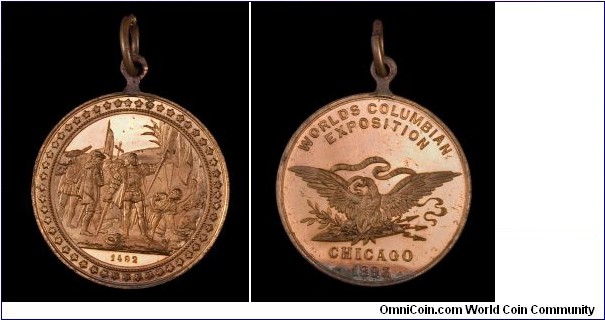Columbian Exposition medal