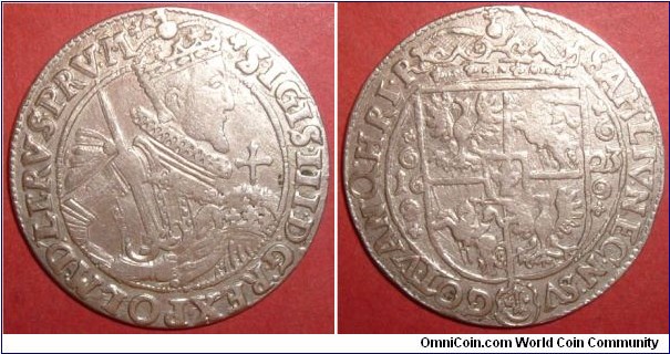 Sigismund III. Ort, 1/4 Thaler 1623
