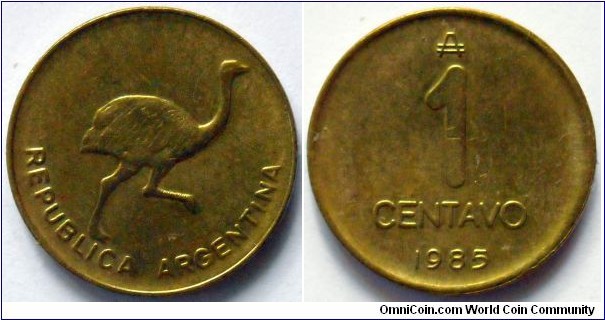 1 centavo.
1985