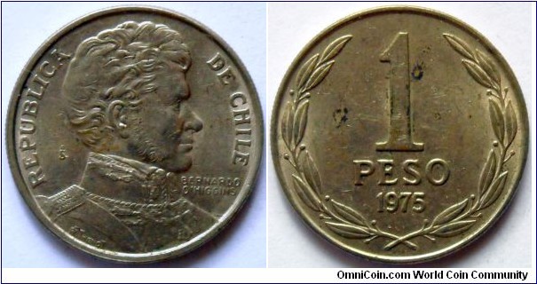 1 peso.
1975