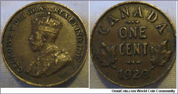 1920 cent VF+ grade