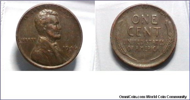 U.S. 1946-S 1 Cent KM# A132 