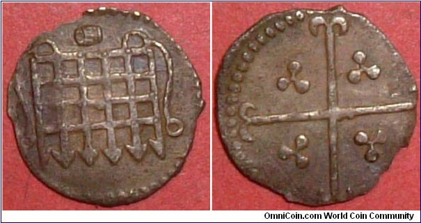 Elizabeth I Halfpenny 1593