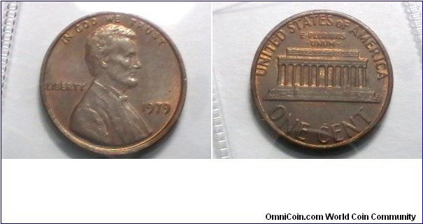 U.S. 1979-P 1 Cent KM# 201 
