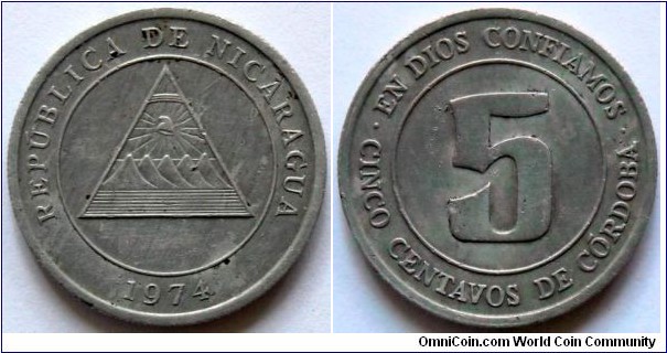 5 centavos.
1974