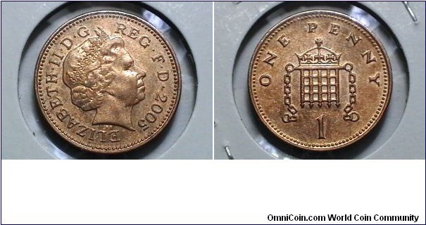 Great Britain 2005 1 New Penny KM# 986 