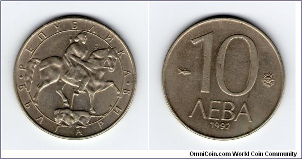 10 Leva Copper-Nickel.