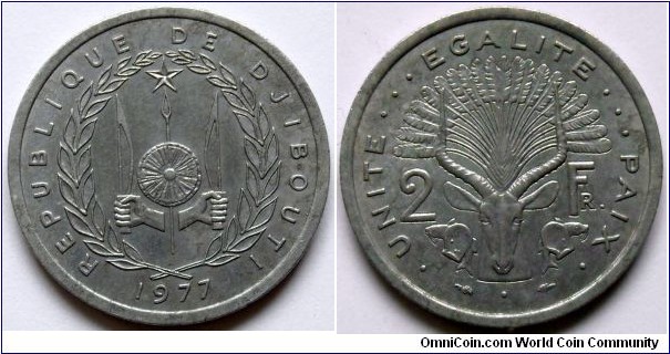 2 francs.
1977