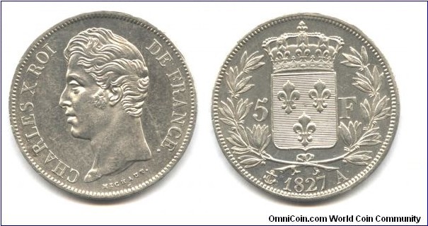 5 Francs 2-d type
A (Paris)