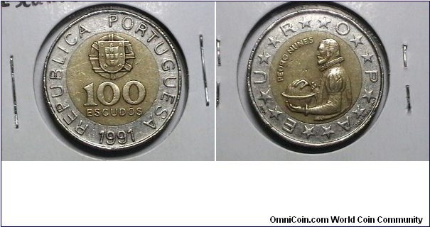 Portugal 1991 100 Escudos KM# 645.1 